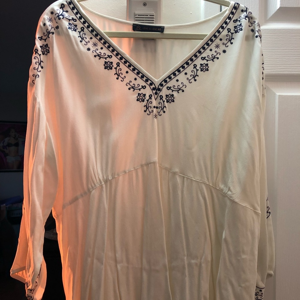 Off white Love & Legend blouse